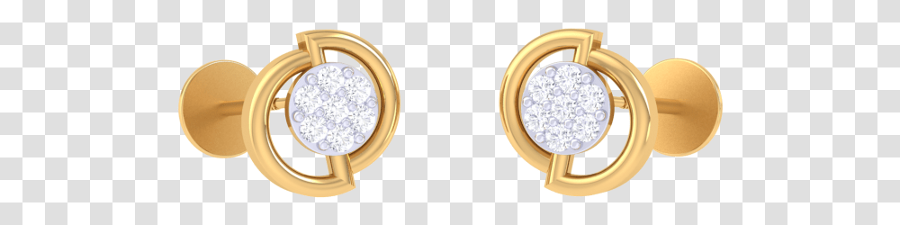 Crystal Studded Stud Earring For Men Earrings, Accessories, Pendant, Jewelry, Gemstone Transparent Png