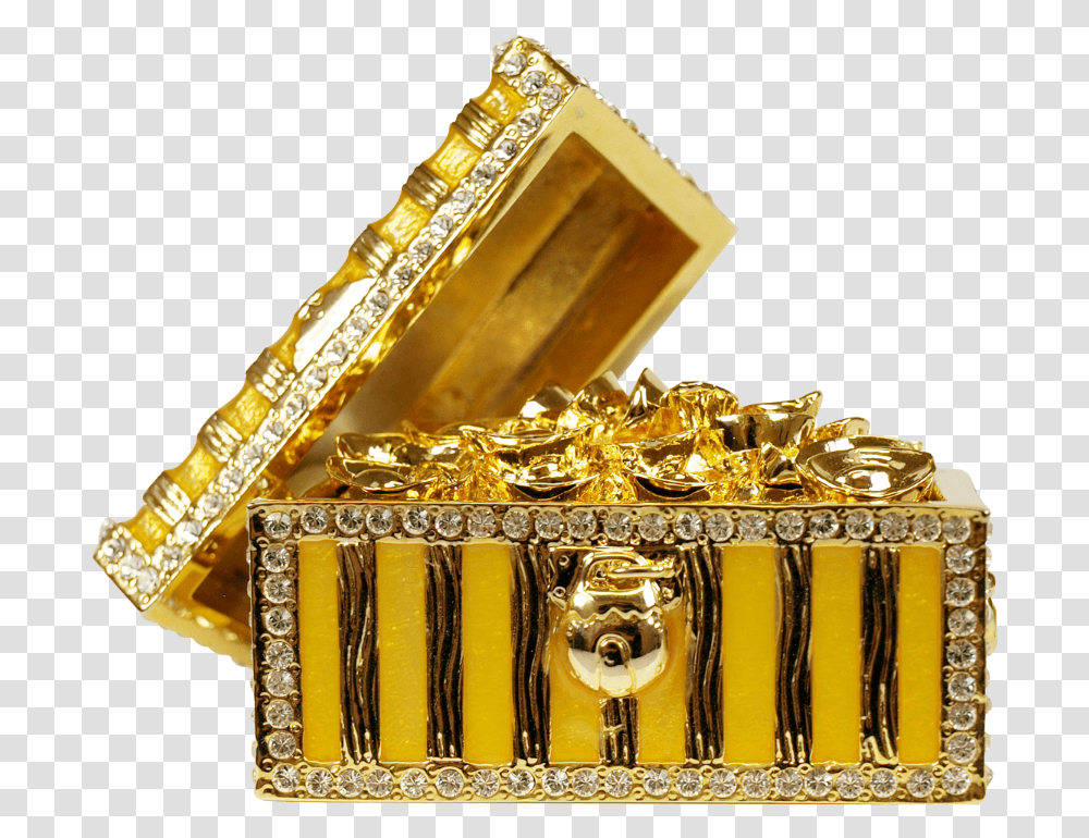 Crystal, Treasure, Gold Transparent Png