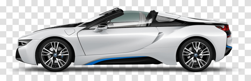 Crystal White With Blue Accent Bmw I8 Roadster White Bmw I8 Roadster, Car, Vehicle, Transportation, Automobile Transparent Png