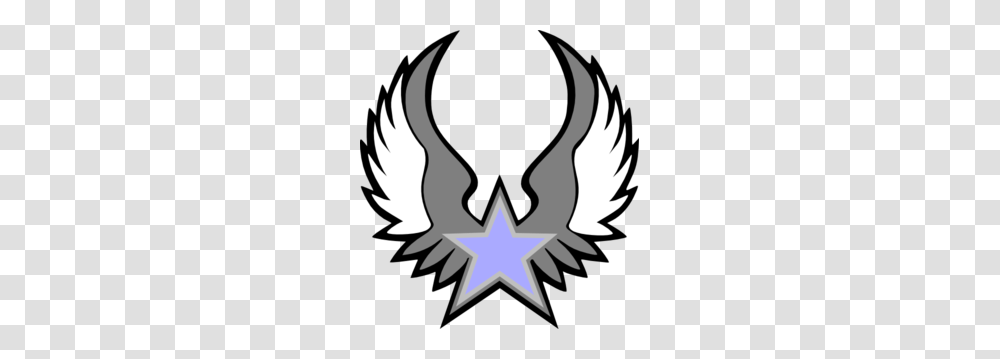 Crystals Star Clip Art, Emblem, Star Symbol, Bird Transparent Png