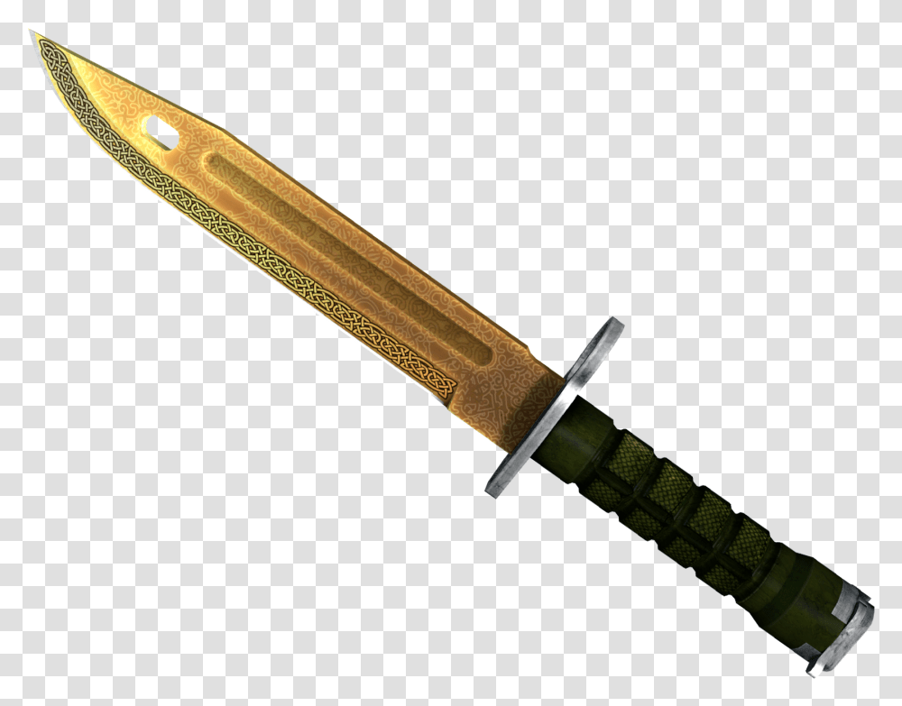 Cs Go Bayonet Knife, Weapon, Weaponry, Blade, Dagger Transparent Png