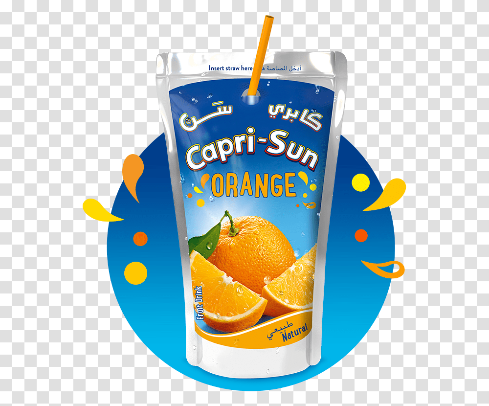 Cs Website Hover Orange Nigeria 100ml Capri Sun Fairy Drink, Juice, Beverage, Orange Juice, Citrus Fruit Transparent Png