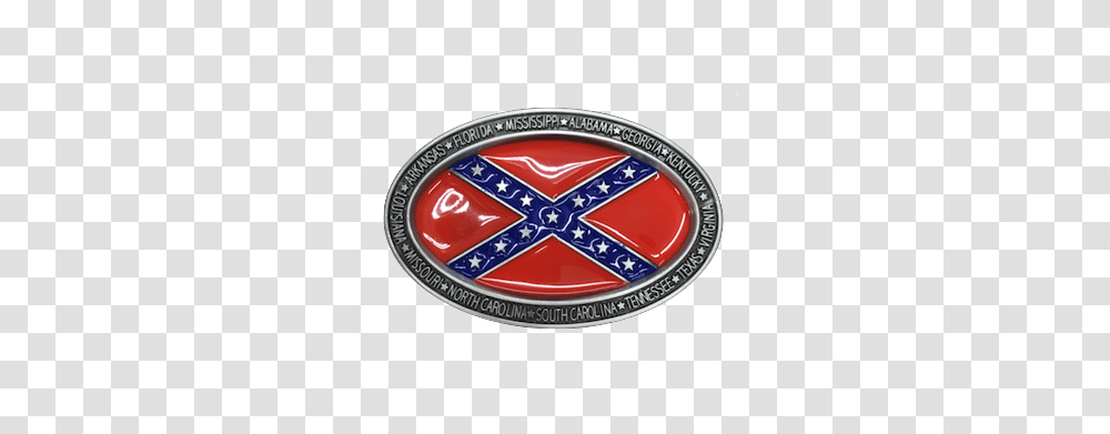 Csa Confederate Flag Belt Buckle The Dixie Shop, Emblem, Logo, Trademark Transparent Png
