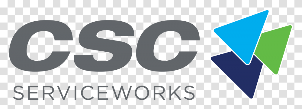 Csc Serviceworks Logo Csc Service Works Logo, Gray Transparent Png