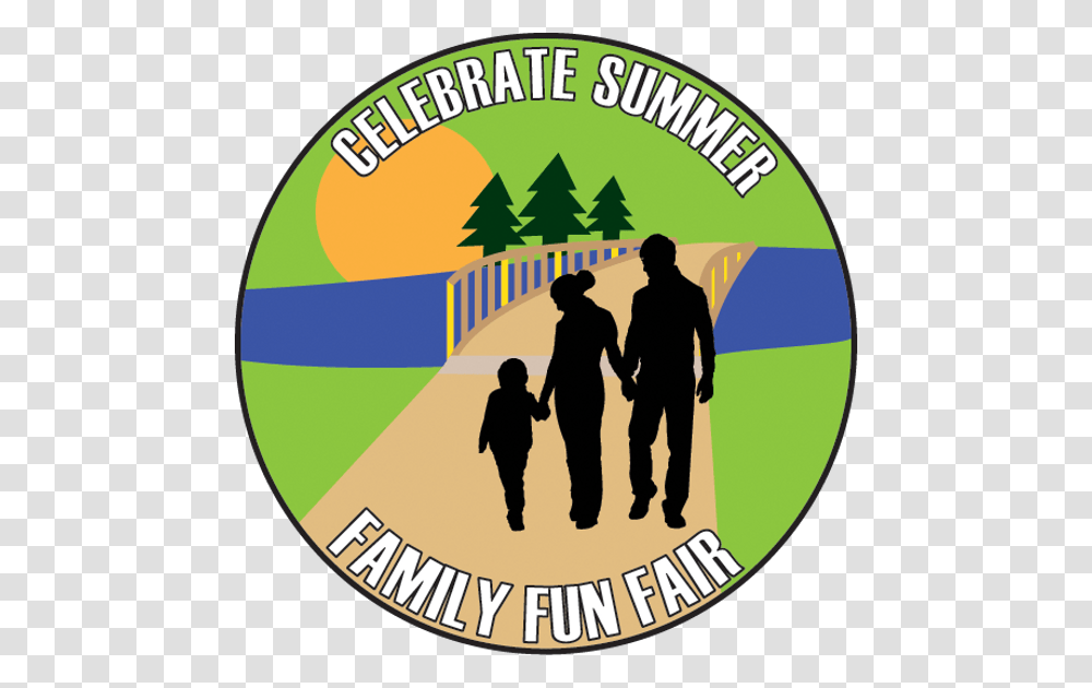 Csfff 20logo Silhouette Family Of, Person, Label Transparent Png