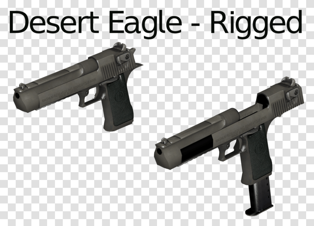 Csgo Desert Eagle Desert Eagle 3d Model Mmd, Gun, Weapon, Weaponry, Rifle Transparent Png
