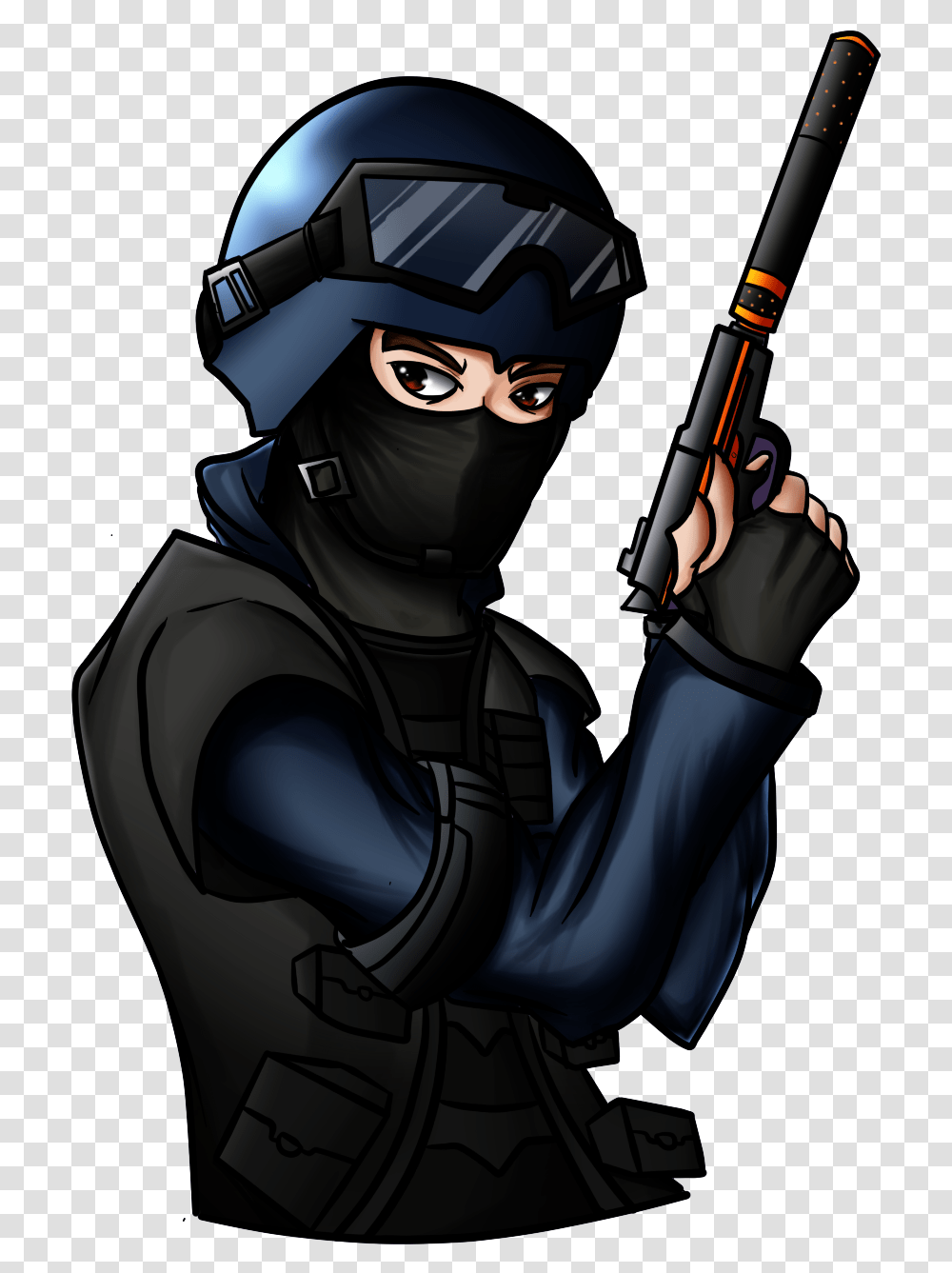 Csgo Guy Csgo Counter Terrorist, Ninja, Helmet, Apparel Transparent Png