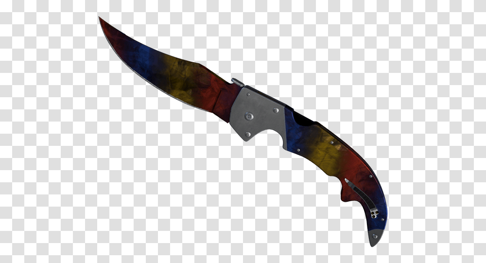 Csgo Knife Case Hardened, Weapon, Weaponry, Blade, Dagger Transparent Png