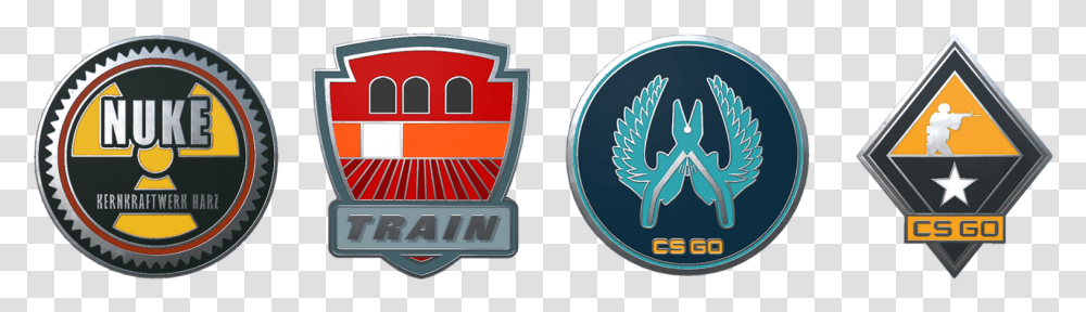 Csgo Map Pins, Logo, Trademark, Badge Transparent Png