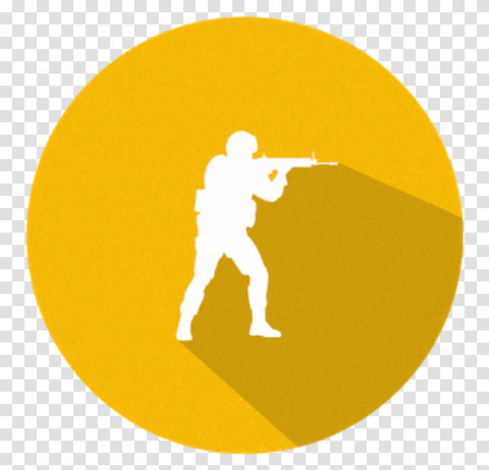 Csgo Orange Photo Icon Counter Strike Global Offensive, Person, Human, Hand, Shooting Range Transparent Png