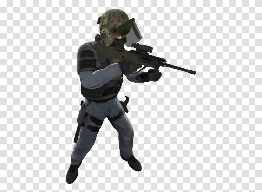 Csgo Soldier Graphic Free Library Counter Terrorist Cs Go, Gun, Weapon, Person, Human Transparent Png