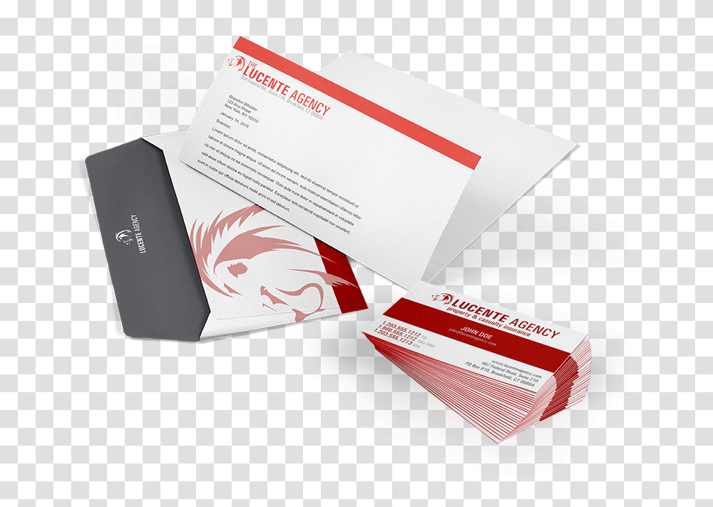 Ct Letterhead Envelopes And Business Cards Graphic Design, Paper Transparent Png