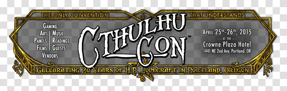 Cthulhu Con, Calligraphy, Handwriting, Alphabet Transparent Png