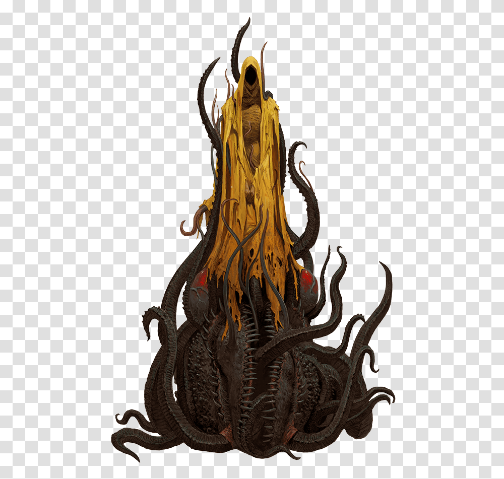 Cthulhu Death May Die Art, Dragon, Food, Squid, Seafood Transparent Png