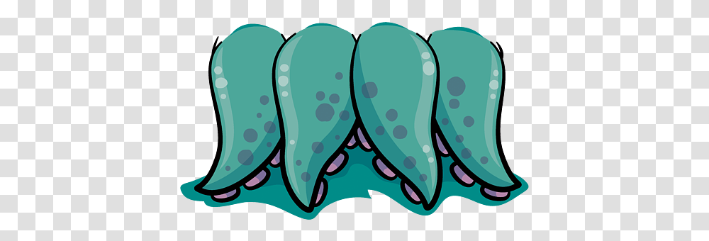 Cthulhu Monster Tentacle Mouth Face Mask Tentacle, Plant, Fruit, Food, Cushion Transparent Png