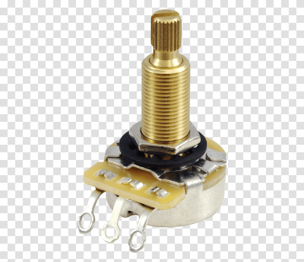Cts Audio Knurled Shaft 34 Cts Potentiometer, Electrical Device, Switch, Screw, Machine Transparent Png
