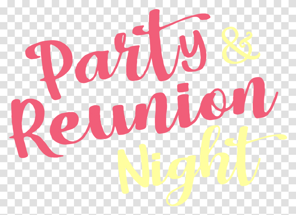 Cu Gavel Club Annual Party And Reunion Night Calligraphy, Alphabet, Word, Handwriting Transparent Png