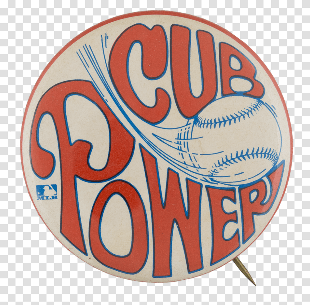 Cub Power Chicago Button Museum Circle, Logo, Trademark Transparent Png