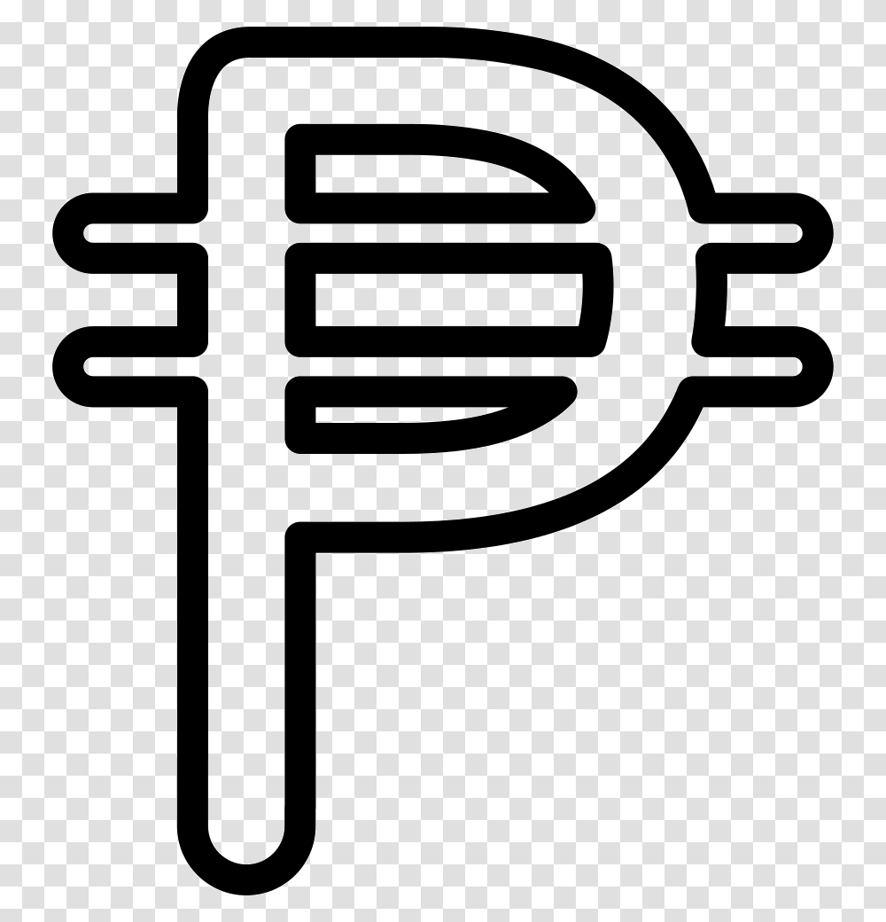 Cuba Peso Currency Symbol Comments Philippine Peso Sign, Stencil, Gas Pump, Machine Transparent Png