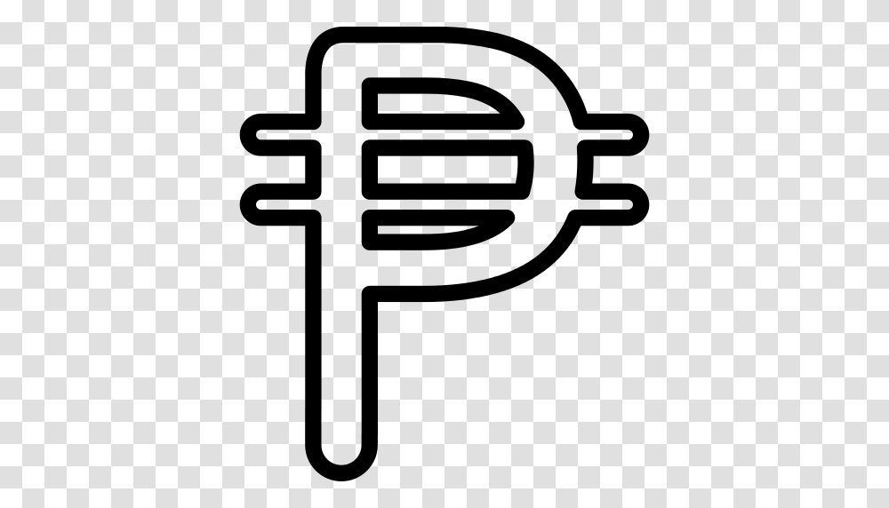 Cuba Peso Currency Symbol Icon, Gray, World Of Warcraft Transparent Png