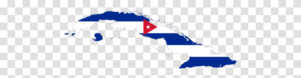 Cuba S Flag And Map Cuba On World Map, Outdoors, Vehicle, Transportation Transparent Png