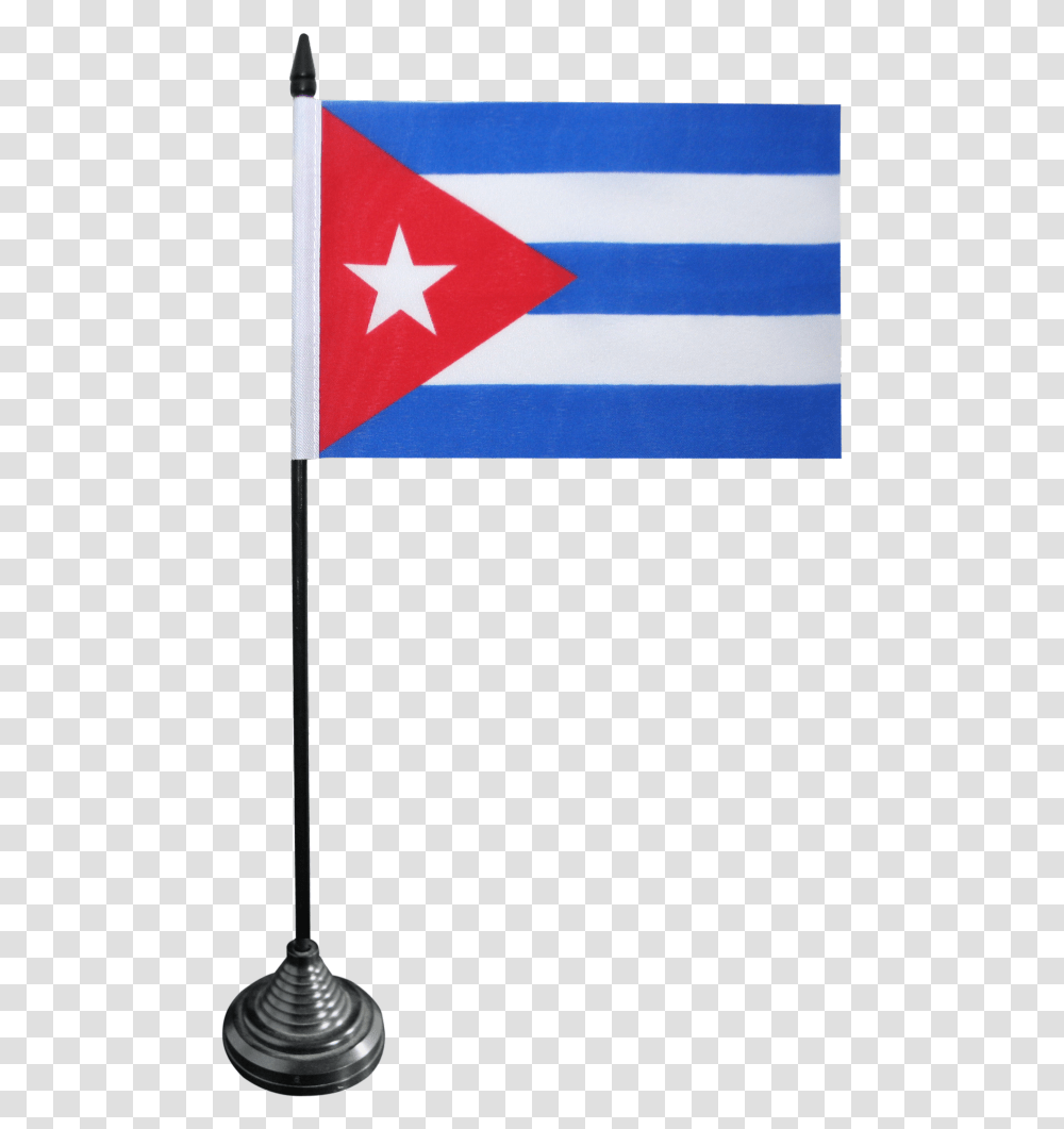 Cuba Table Flag Bandiera Cuba Asta, American Flag, Star Symbol Transparent Png