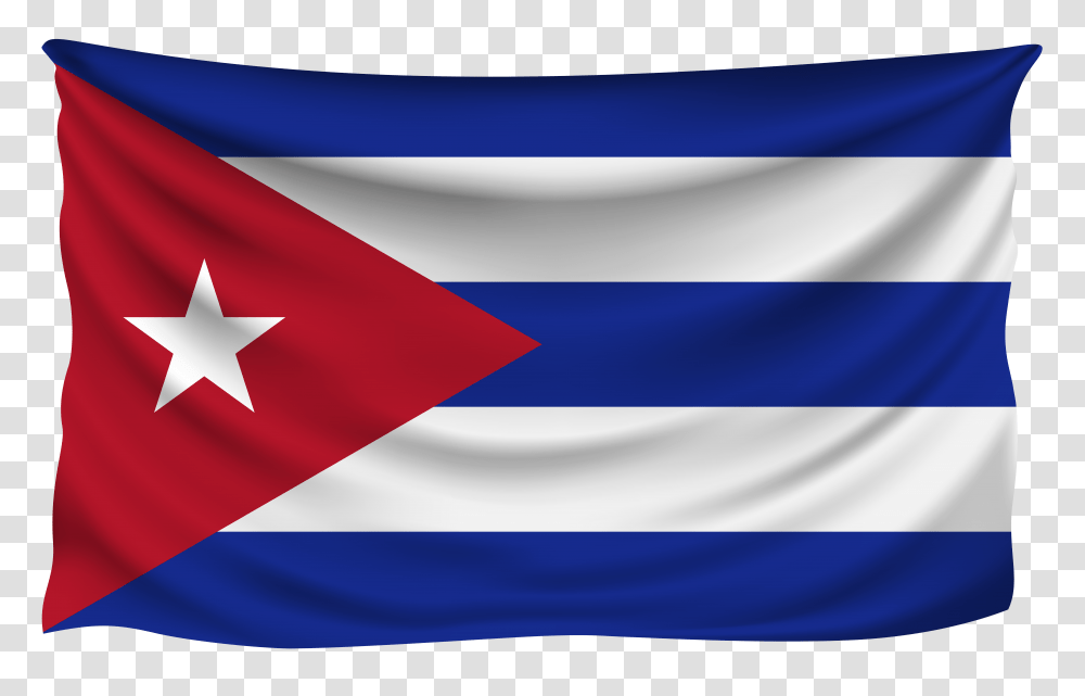 Cuba Wrinkled, Flag, American Flag Transparent Png