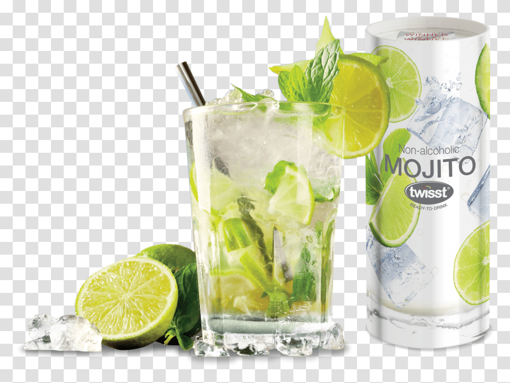 Cuban Cigar And Mojito Monkey Shoulder And Ginger Ale, Cocktail, Alcohol, Beverage, Potted Plant Transparent Png