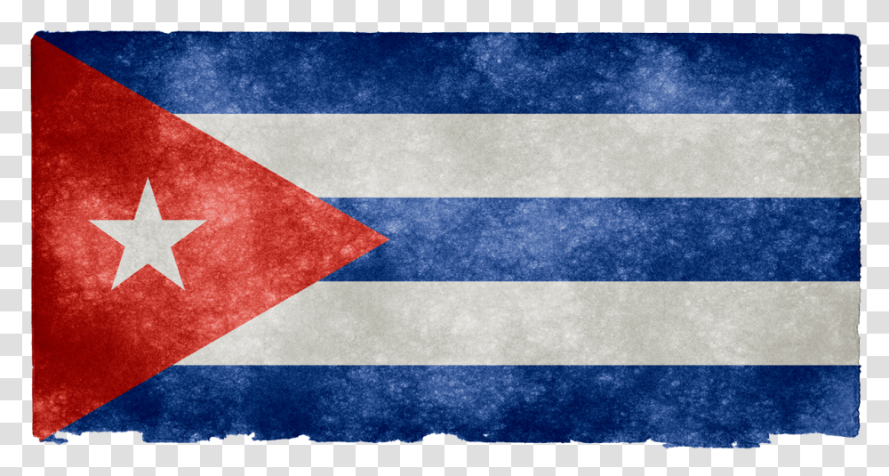 Cuban Flag Grunge, Road, Tarmac, Asphalt Transparent Png