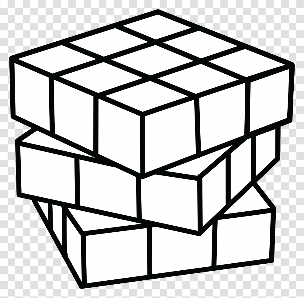 Cube Clipart Coloring, Rubix Cube, Rug, Chess, Game Transparent Png
