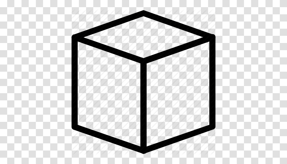 Cube Clipart Cube Shape, Furniture, Tabletop, Silhouette, Plot Transparent Png