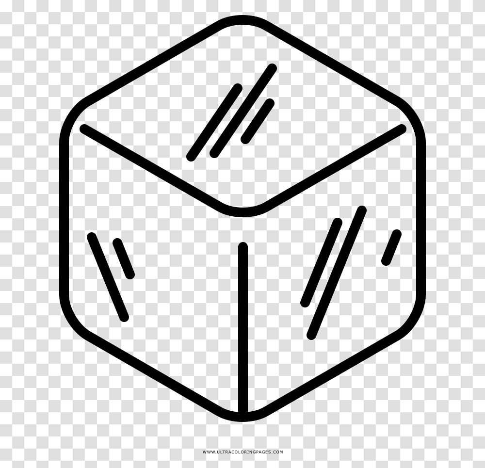 Cube Clipart Ice Clipart Black And White, Gray, World Of Warcraft Transparent Png