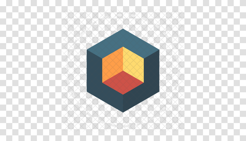 Cube Design Icon Of Flat Style Vertical, Rubix Cube, Pattern, Toy Transparent Png