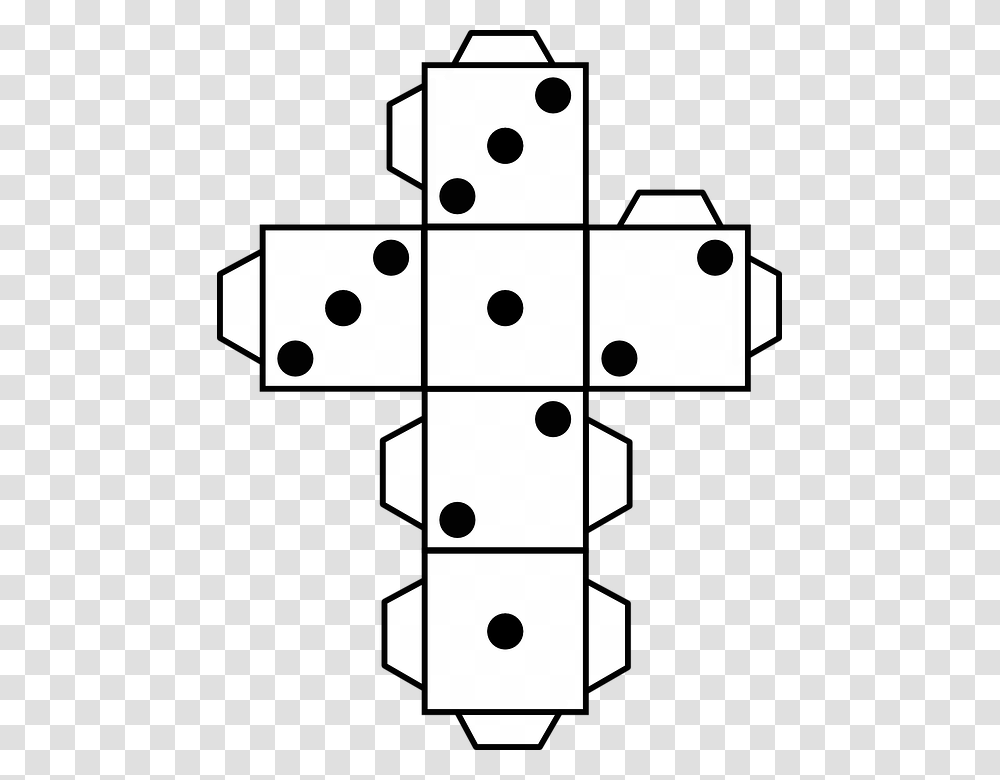 Cube Dice Handicrafts Dots Counting, Domino, Game Transparent Png