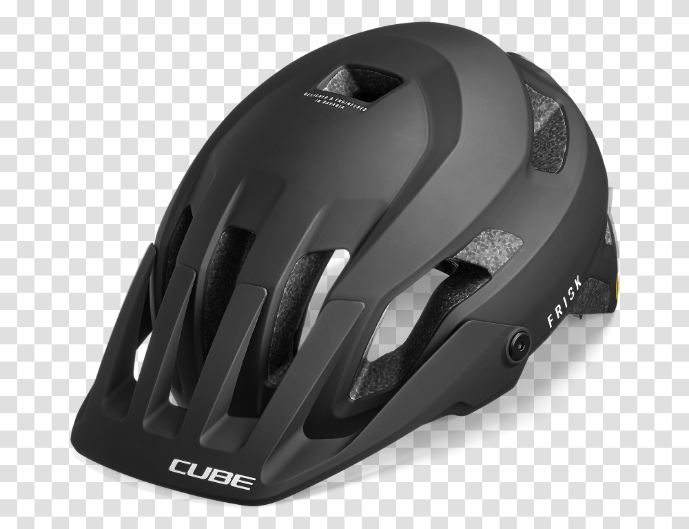 Cube Helmet Frisk Bicycle Helmet, Clothing, Apparel, Crash Helmet, Batting Helmet Transparent Png