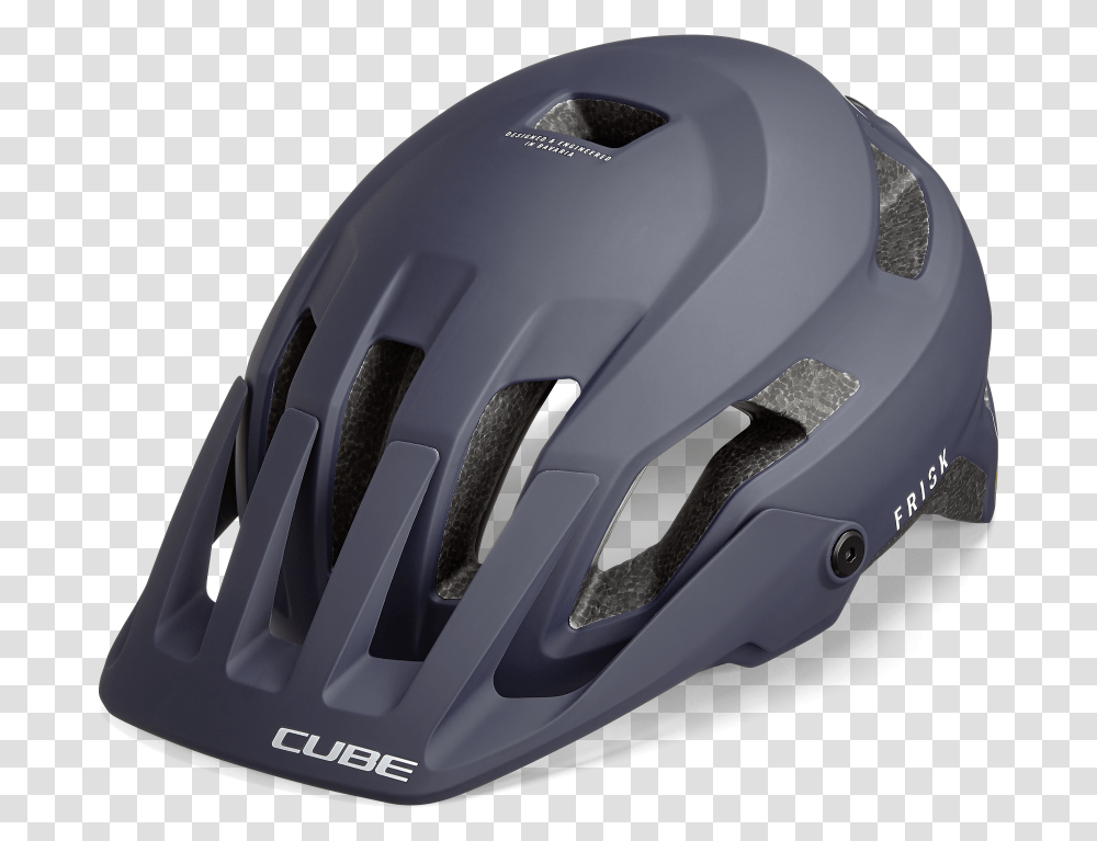 Cube Helmet Frisk Bicycle Helmet, Clothing, Apparel, Crash Helmet, Batting Helmet Transparent Png