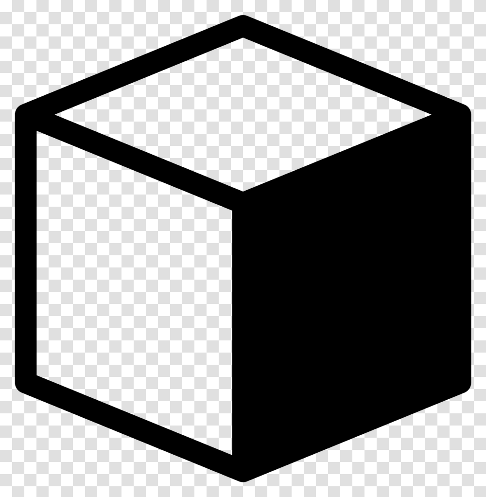 Cube Jpg Black And White Download Cube Black And White Icon, Gray, World Of Warcraft Transparent Png