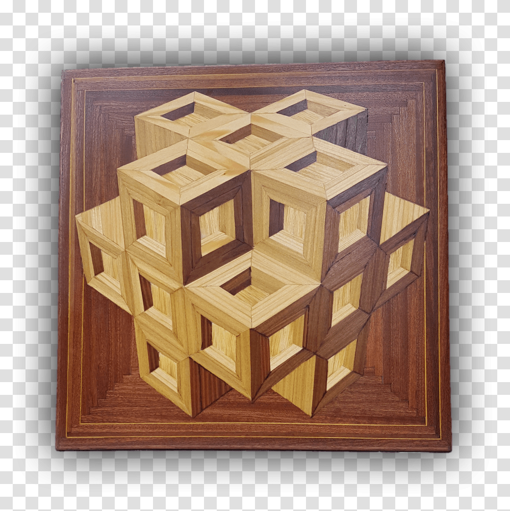 Cube Of Incavated Cubes Picture Frame Transparent Png