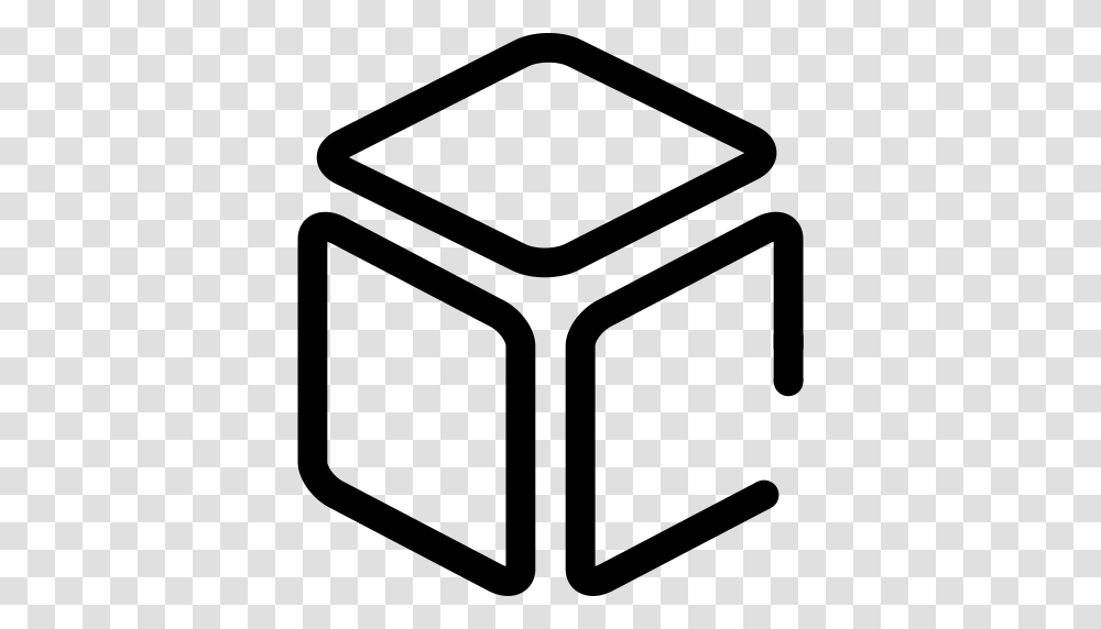 Cube Platform Virtual Reality Icon And Vector For Free, Gray, World Of Warcraft Transparent Png