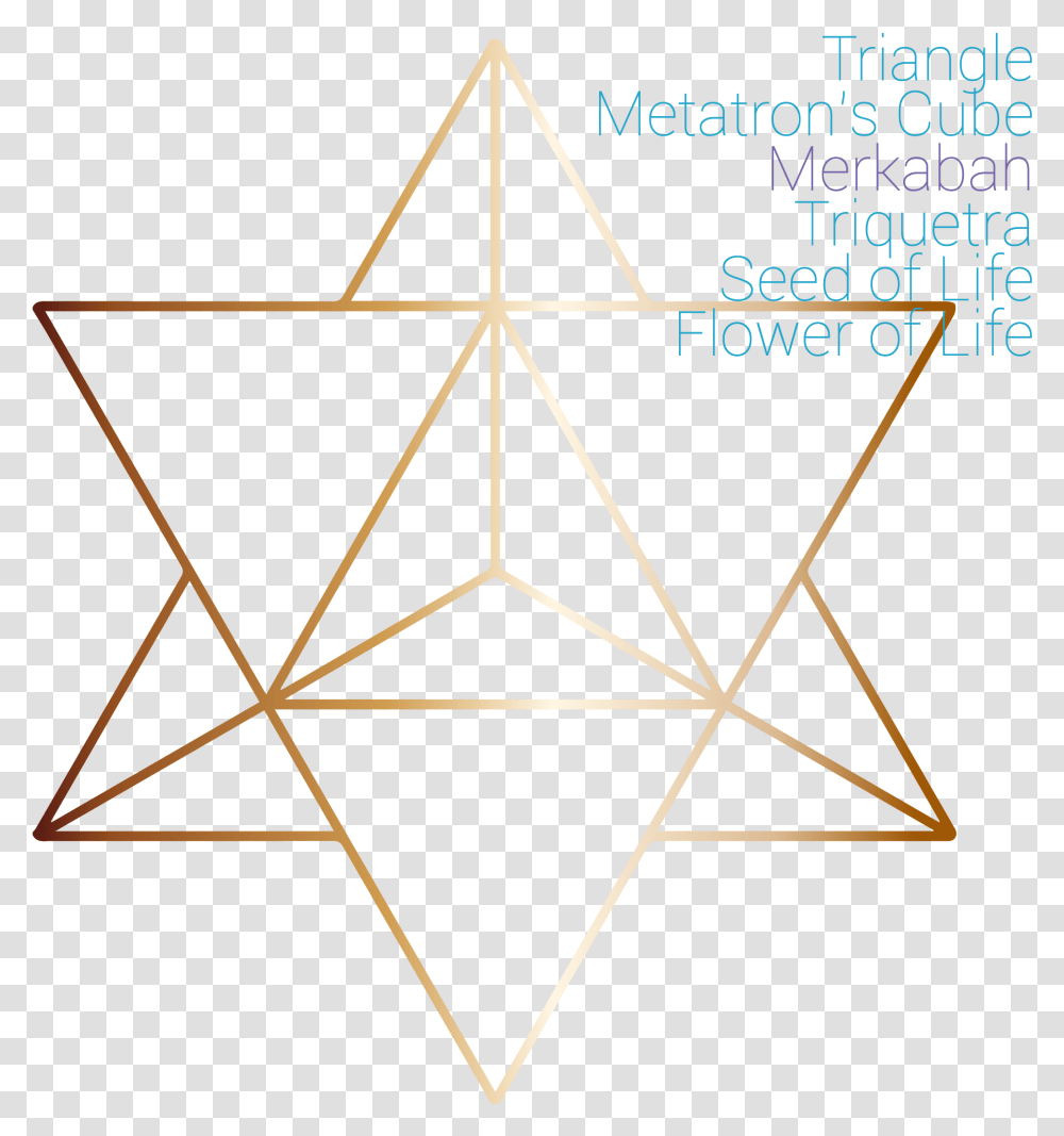 Cube Star Tetrahedron, Bow, Star Symbol, Triangle Transparent Png