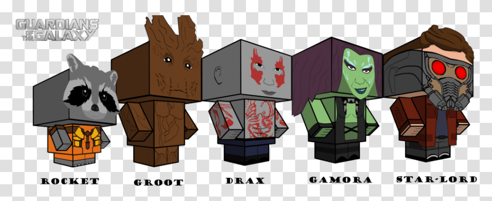 Cubee Craft Guardians Of The Galaxy Edition Tiverton Cubeecraft Star Wars, Text, Nature, Outdoors, Vegetation Transparent Png