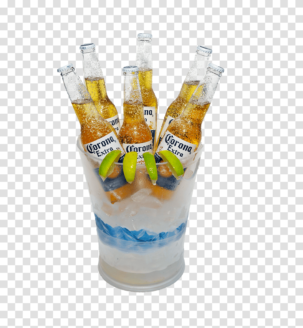 Cubeta De Coronas, Soda, Beverage, Drink, Bottle Transparent Png