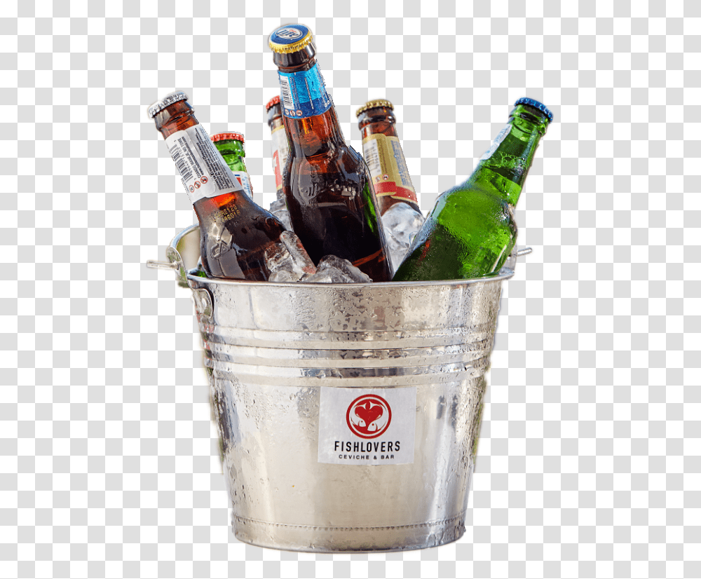 Cubetazo Beer Bottle, Bucket, Alcohol, Beverage, Drink Transparent Png