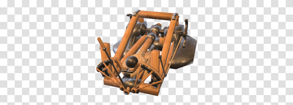 Cubevrcatapult Wood, Tractor, Vehicle, Transportation, Bulldozer Transparent Png