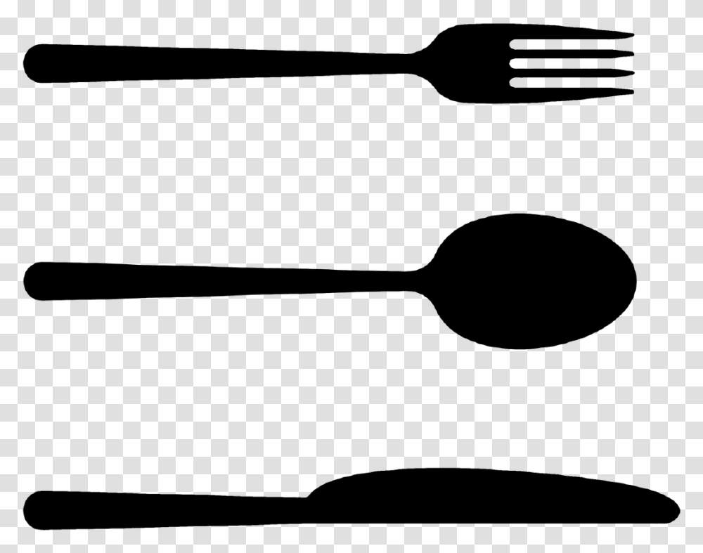 Cubiertos Black And White Spoon In, Gray, World Of Warcraft Transparent Png