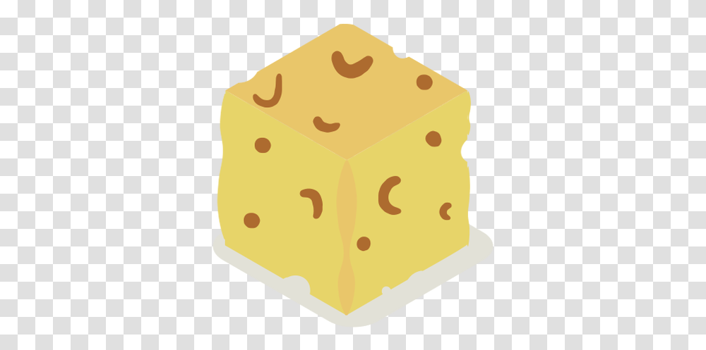 Cubo De Queso Isomtrico Clip Art, Sweets, Food, Confectionery, Dessert Transparent Png
