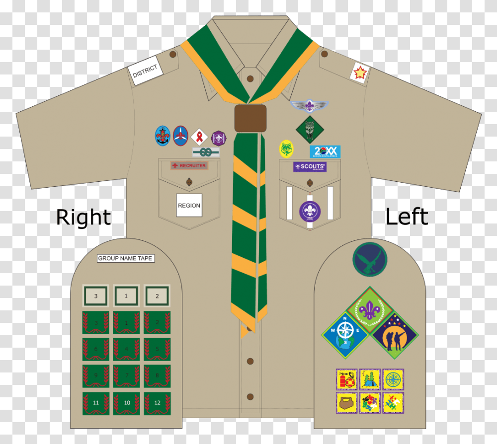 Cubs Scouts South Africa, Apparel, Shirt, Sleeve Transparent Png