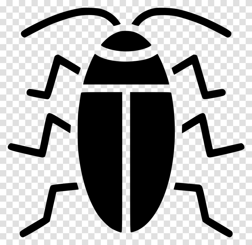 Cucaracha Cockroach Icon, Insect, Invertebrate, Animal, Dung Beetle Transparent Png