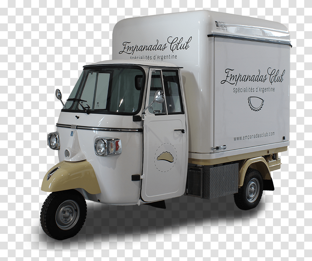 Cucina Mobile Allestita Su Ape V Curve Vintage Per, Truck, Vehicle, Transportation, Van Transparent Png