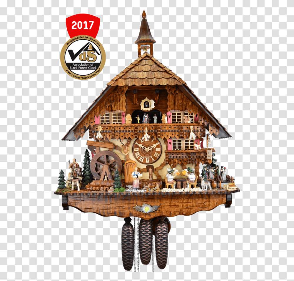 Cuckoo Clock Clipart Cuckoo Clock Of The Year 2018, Building, Analog Clock, Architecture, Housing Transparent Png